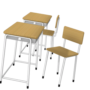 【3Dモデル】机 (学校)