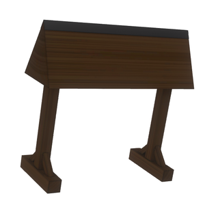 【3Dモデル】三角木馬　拷問器具