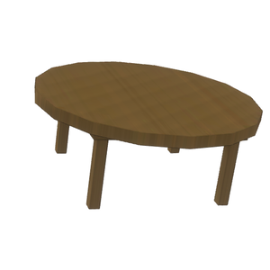 【3Dモデル】ちゃぶ台