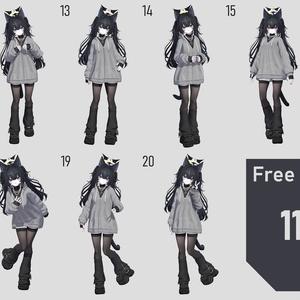 【無料有】Deviate Pose Set V2 缩略图 3