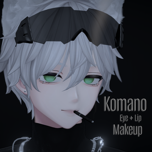 「狛乃/用」 Komano & Grus Eye + Lip Makeup
