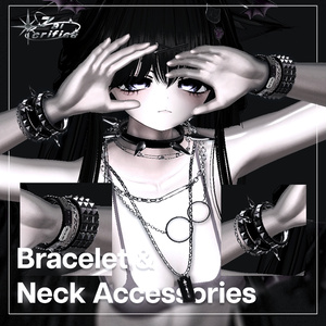 「複数アバター対応」 Bracelet & Neck Accessories