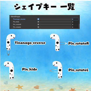 (VRC想定)ちんあなごヘアピン 缩略图 2