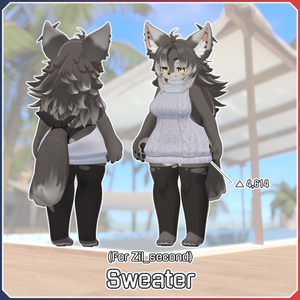 【対応衣装】 Halterneck Sweater & Bikini 缩略图 9