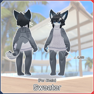 【対応衣装】 Halterneck Sweater & Bikini 缩略图 6