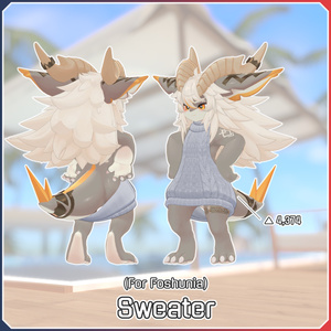 【対応衣装】 Halterneck Sweater & Bikini 缩略图 8