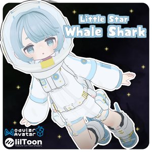 【まめひなた・キプフェル対応】⭐️Little Star Whale Shark 🐋【MA対応】