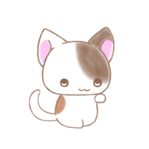 招き三毛猫。