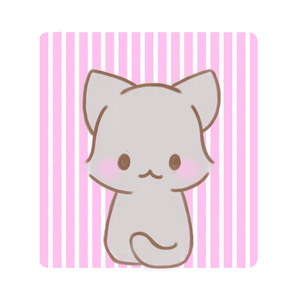 ねこさん グレー
