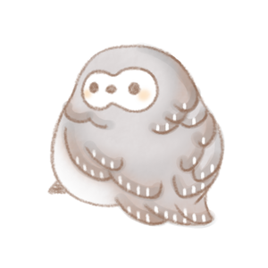 ふくろうさん。