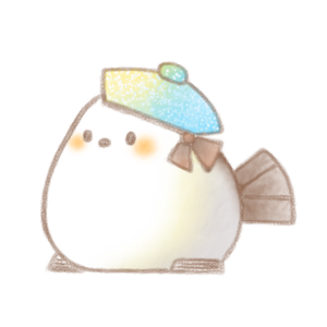 ベレー帽、シマちゃん。