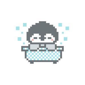 お風呂の時間（ぺんぎんさん）セット。
