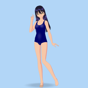 Vroidstudio　vroidcustomitem　スク水