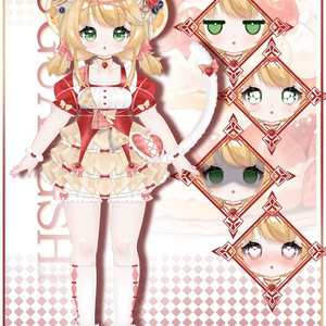 Creampuff Nekochii 💞🎉 [Live 2D Model Sell]