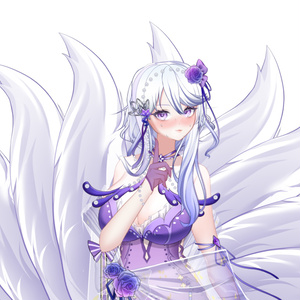 Eliza The Purple Fox [Live 2D Model Sell] 💜✨