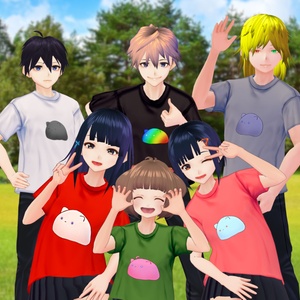 ねこすらTシャツ＆ねこすらTシャツメーカーBasic