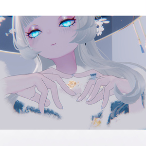 無料/FREE【brochiManac共通素体】NailOffTexture &PastelColorsFrenchNail 缩略图 6