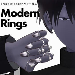 【brochiManac対応】ModernRings