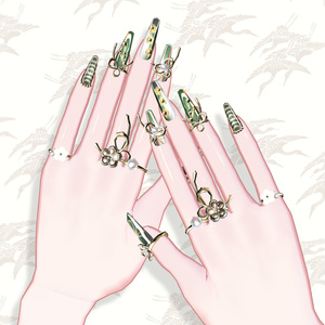 【brochiManac・Pochi】和風ネイル🎍J-style Nail＆Ring 缩略图 7