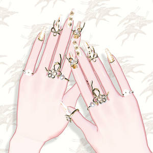 【brochiManac・Pochi】和風ネイル🎍J-style Nail＆Ring 缩略图 10