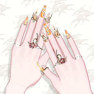 【brochiManac・Pochi】和風ネイル🎍J-style Nail＆Ring 缩略图 4