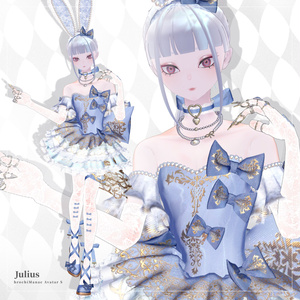 プリンセスバニードレス👯🎀【ブロキマナク・ポチ】 缩略图 13