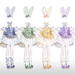 プリンセスバニードレス👯🎀【ブロキマナク・ポチ】 缩略图 7