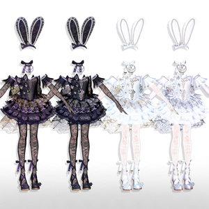 プリンセスバニードレス👯🎀【ブロキマナク・ポチ】 缩略图 6