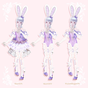 プリンセスバニードレス👯🎀【ブロキマナク・ポチ】 缩略图 4