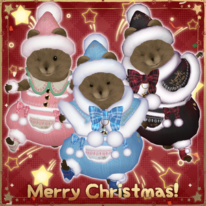【クアッカワラビーちゃん】クリスマスサンタさん🎅🎄