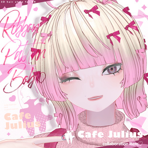 リボンいっぱいぱっつんボブ🎀