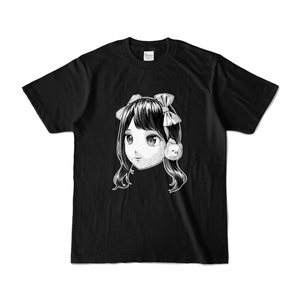 にしざーさんTシャツ（黒）