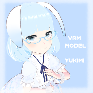 ＜YUKIMI＞オリジナル3Dモデル／VRM形式