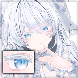 【Selena/セレナ】Snow Pure makeup & eye Texture + Blendshape 缩略图 5