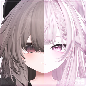 【kaguya/輝夜】Dew Kiss makeup & eye texture & Blendshape + Face Anim 缩略图 3