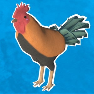 Rooster Plushie / ニワトリぬいぐるみ