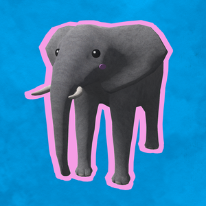 Elephant Plushie / 象ぬいぐるみ
