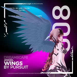 Dreamscape Outfit [Angel Wings & Feathered Skirt] | 夢界 - 天使の翼と羽のスカート