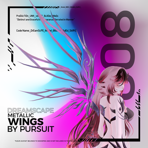 Dreamscape [Metallic Wings & Bladed Skirt] | 夢界 - 金属の翼とスカート