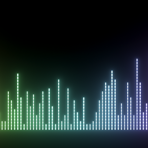 VCC対応 自動で動く！ AudioLink対応　AudioSpectrumShader