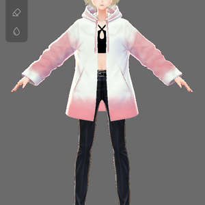 Gradient Hoodie-Red