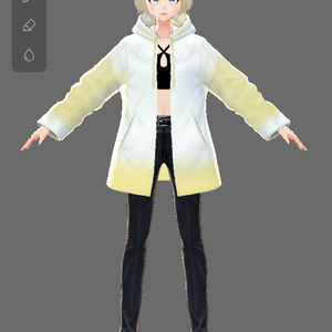 Gradient Hoodie-Yellow