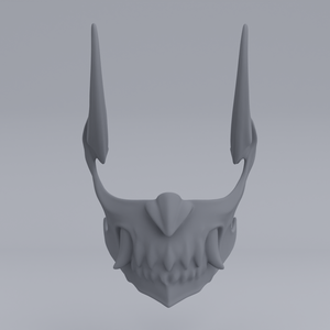 3D Printable Cosplay Mask #2