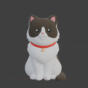 ラグドールっぽい猫