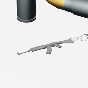 「VRC想定 3Dモデル」ライフルピアス
