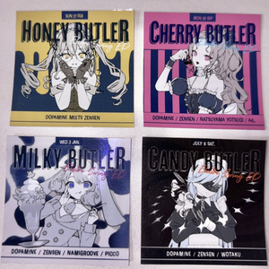4th Vocaloid Electro Swing Album『Candy Butler』 - zensen - BOOTH