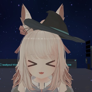 【MA対応・無料】VRC よちよたちおとーとぬいぐるみ_ねろんねろん帽子アドオン