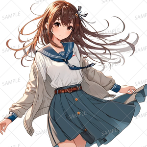 【学園】茶髪の清楚系女子学生