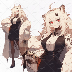 ◆獣人~角ある者◆手描きイラスト 獣人 - BOOTH