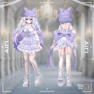 【VRC衣装】 Crimson Kitty  【15 AVATAR】 缩略图 21